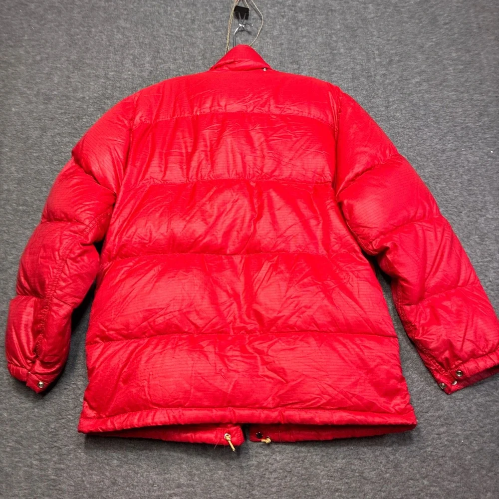 The North Face Puffer Jacket Men Small Red‎ Vintage 80s Ripstop Goose Down USA